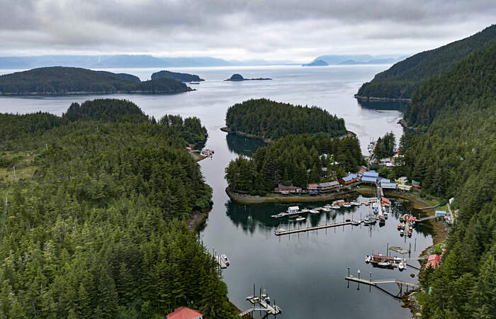 Adventure Fishing Tours Elfin Cove Birds Eye View Jojo