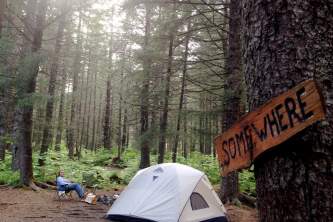 Alaska campingmillers landing campground jessica clark Jessica Clark