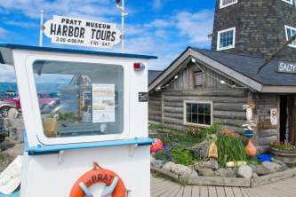 Alaska Pratt Wheelhouse on the Homer Spit Pratt Museum