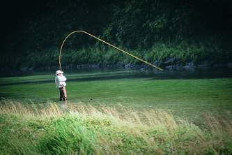 Best Time to Fish in Alaska fly fishing o163zm