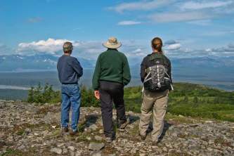 Denali national park guided hiking