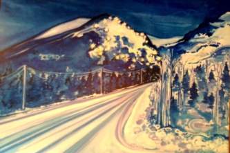 Girdwood meet the locals Laura Dewey local girdwood artist o43kko