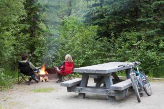 Girdwood rv parks campgrounds Ron Niebrugge wildnatureimages com