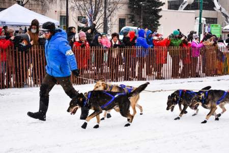 Iditarod ceremonial start alaska ultimate iditarod winter wonderland escorted tour 980