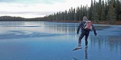 Ice Skating at Nancy Lake State Recreation Area
