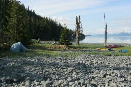 Unakwik Inlet Campsite #3 (Brilliant Beach)