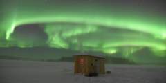 Rod’s Alaskan Guide Service Aurora Ice Fishing