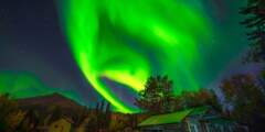 Wisemans Alaska Ghostly Auroras Darrel Priebe